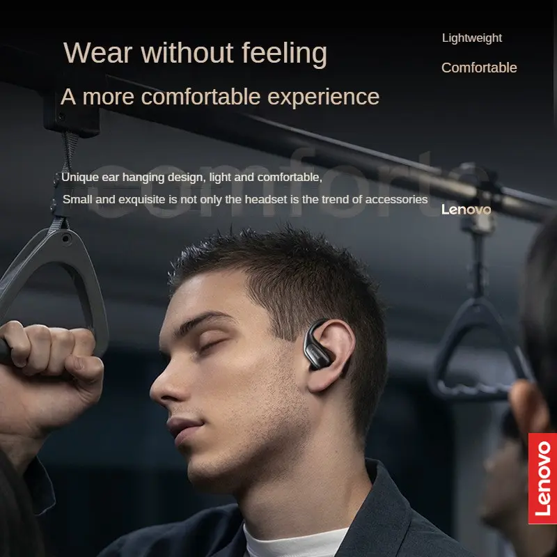 Authentic Lenovo-EA305 TWS Earhook Sports Earphones, Bluetooth 5.4, Dual Mode, Wireless Game Headset, HiFi Stereo Earbuds