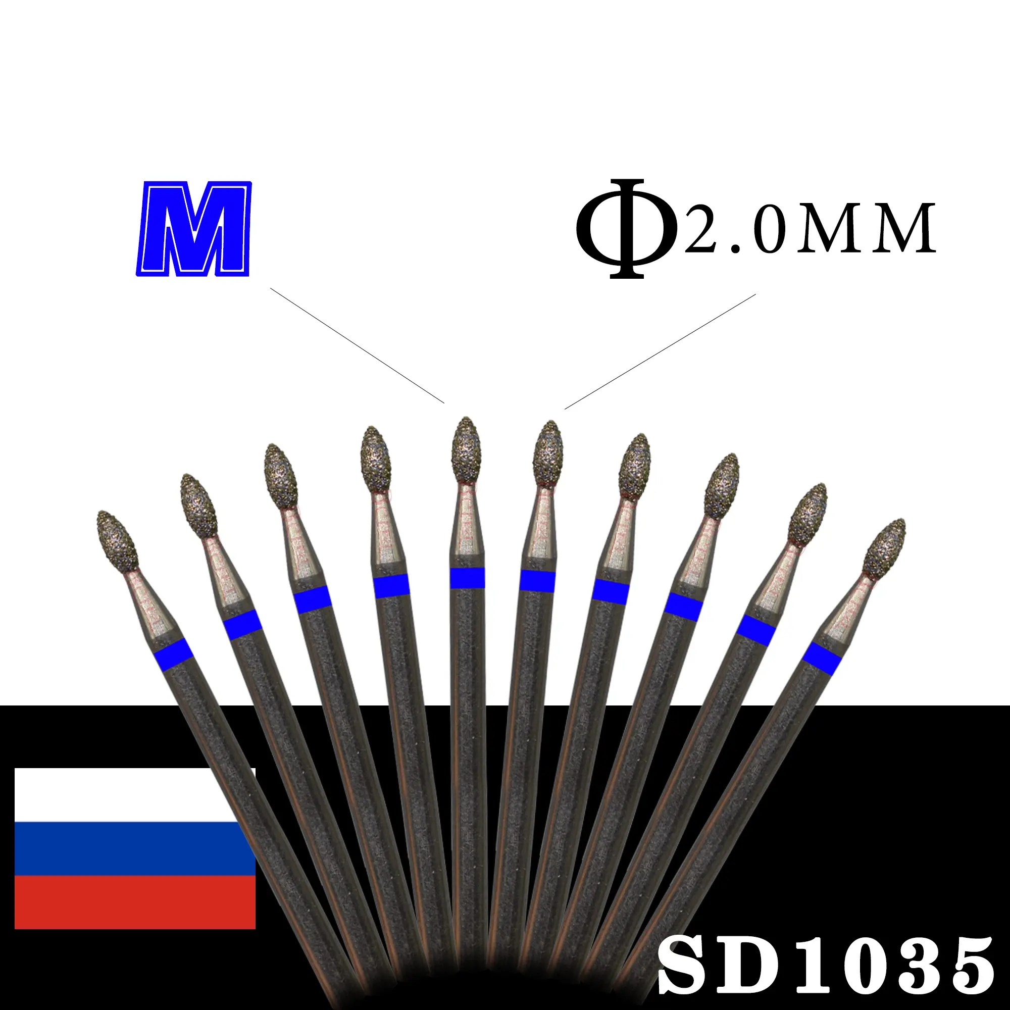 wholesale 10 piece Diamond nail drill bits for nail Manicure  Manicure Cuticle Clean Pedicure accesories