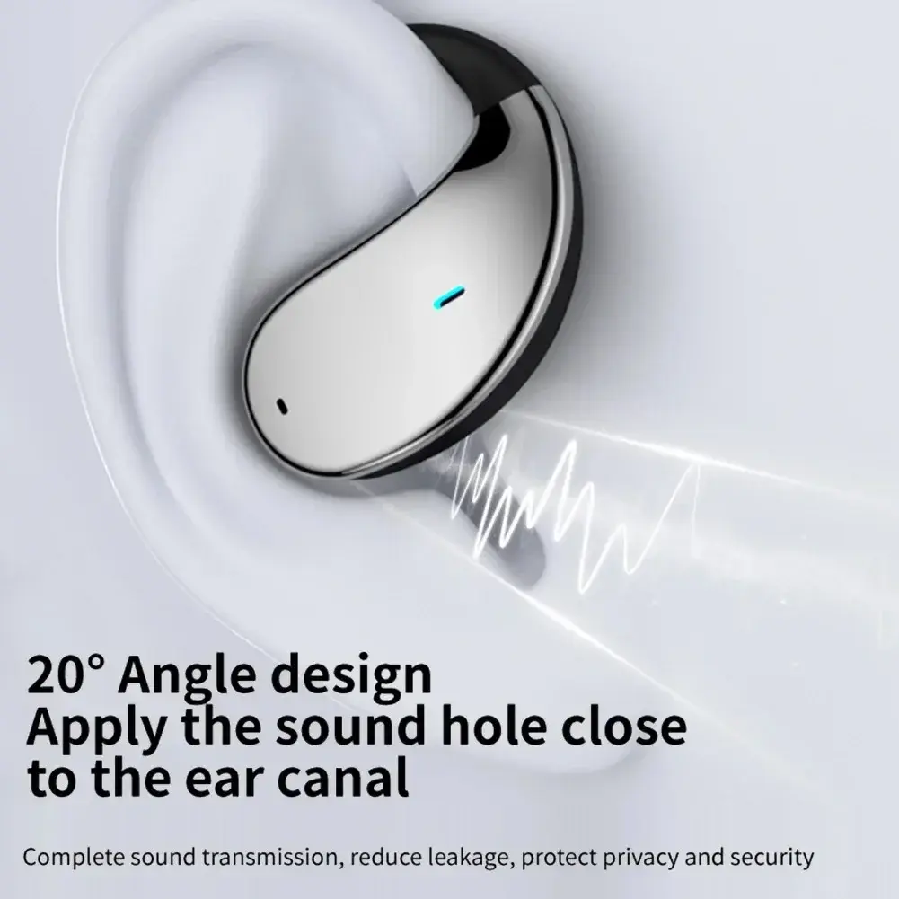 SEOBIOG Wireless Translation Earbuds HIFI Bass ENC Noise Reduction 144 Languages Real Time Ai OWS Open Bluetooth 5.4 Headphones