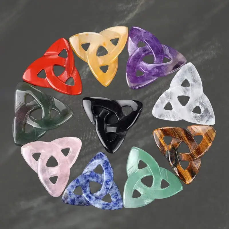Exquisite Natural Jade Irish/Celtic Knot Ornaments: The Fusion of Tradition and Contemporary Style without Holes