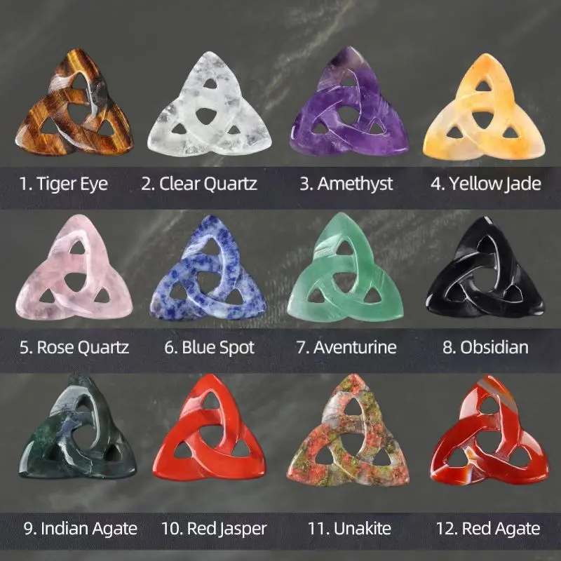Exquisite Natural Jade Irish/Celtic Knot Ornaments: The Fusion of Tradition and Contemporary Style without Holes