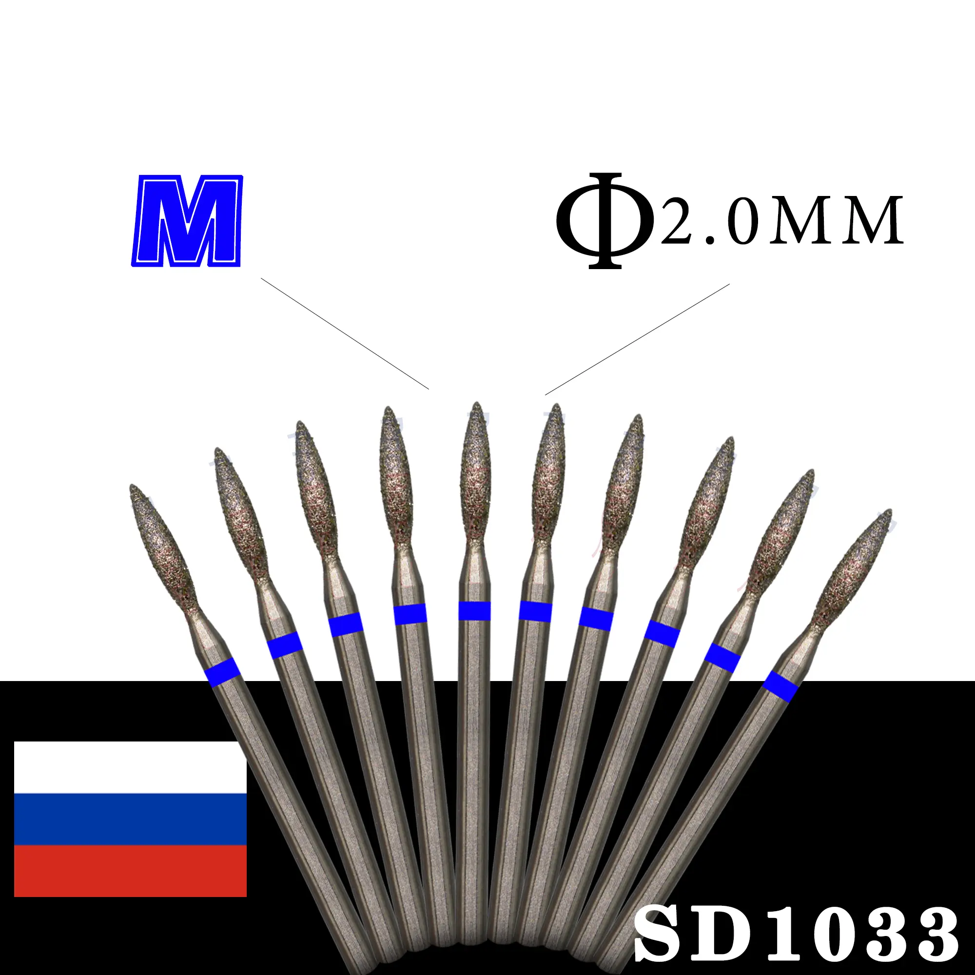 wholesale 10 piece Diamond nail drill bits for nail Manicure  Manicure Cuticle Clean Pedicure accesories