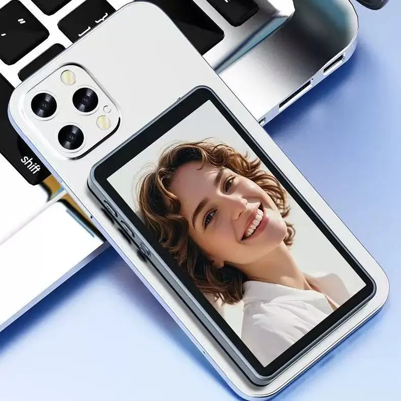 "Magnetic Wireless Selfie Monitor Screen - Phone Vlog Recording Using Rear Camera for Live Stream & Selfie