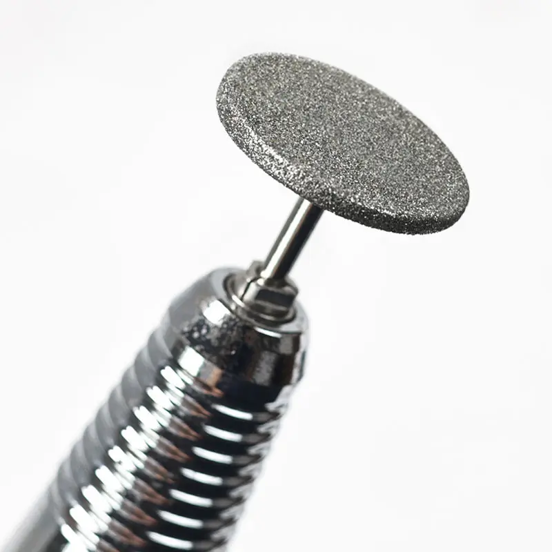 Nail Diamond Metal Drill Bits Disc Dead Skin Callus Electric Foot File Callus Remover Shaft Nail Grinding Head Manicure Tools
