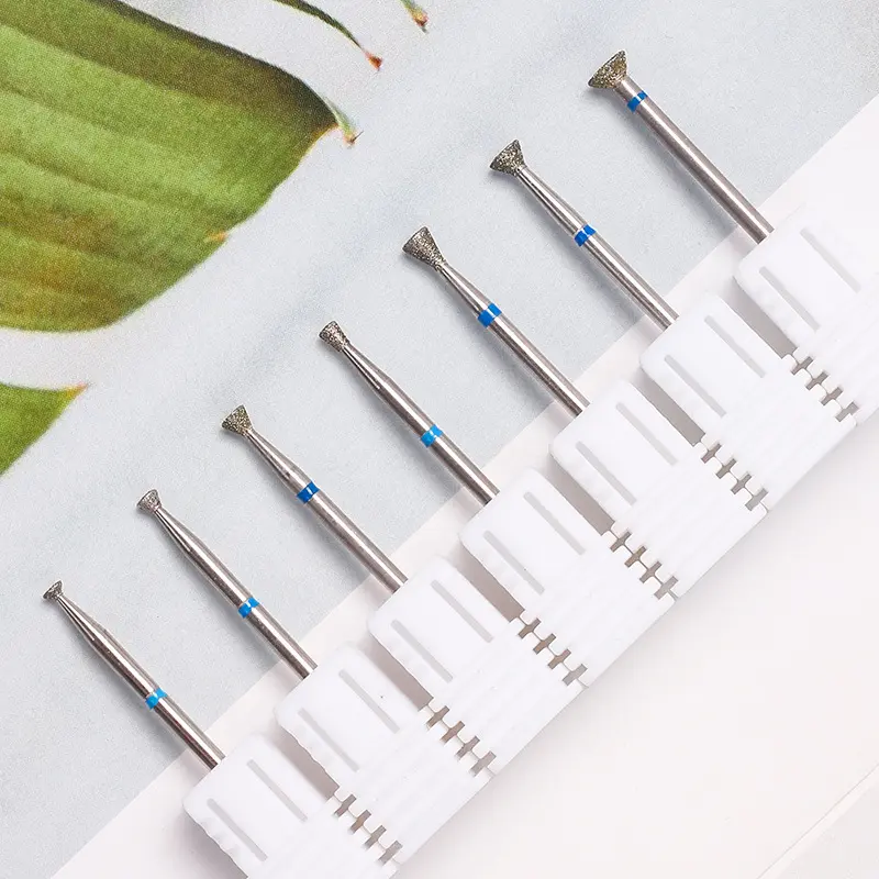 Nail Diamond Metal Drill Bits Disc Dead Skin Callus Electric Foot File Callus Remover Shaft Nail Grinding Head Manicure Tools