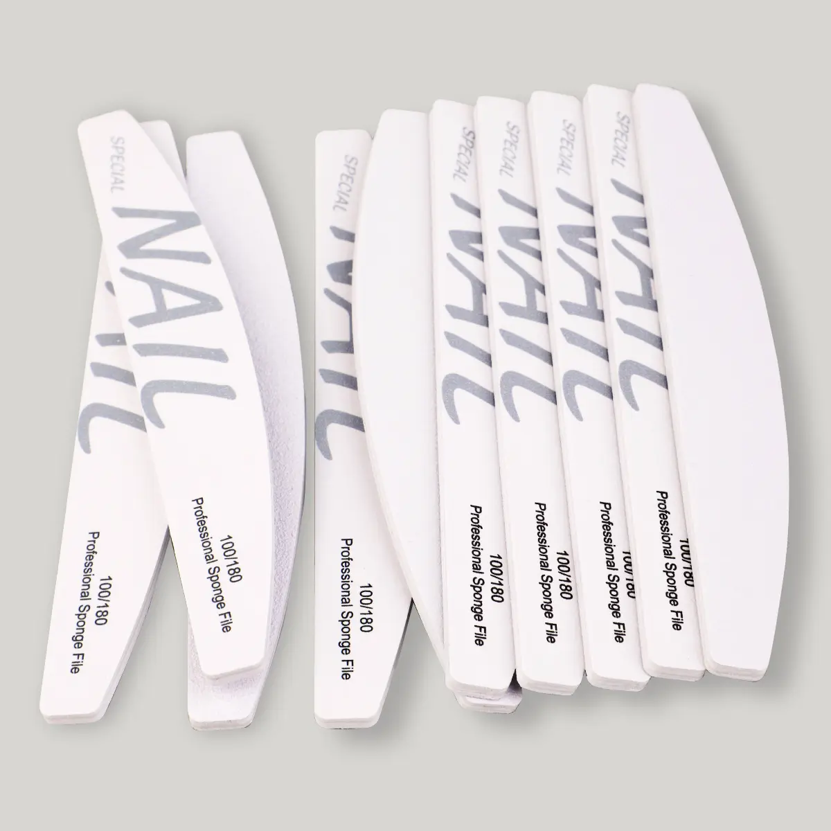 1/2/4pcs nail rubbing and polishing strip nail special double-sided sponge rubbing and polishing strip nail repair tool