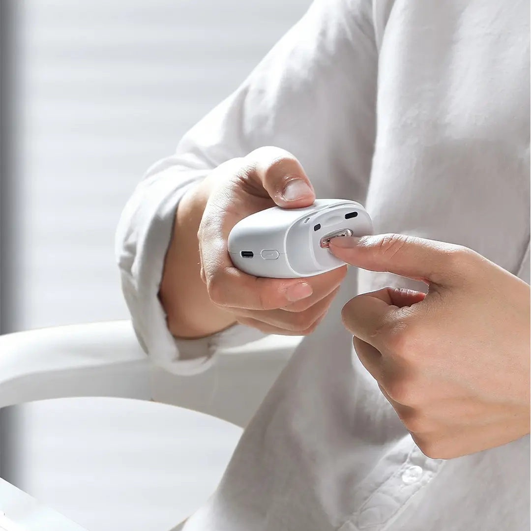 Seemagic Electric Automatic Nail Clipper pro Touch start infrared protection Upgrade cutter head with led light Trimmer