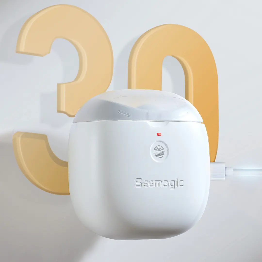 Seemagic Electric Automatic Nail Clipper pro Touch start infrared protection Upgrade cutter head with led light Trimmer