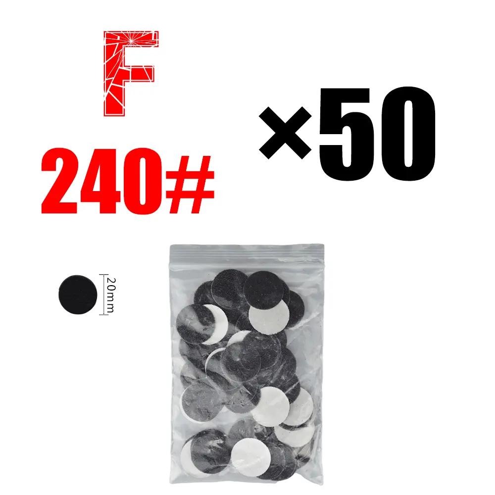 RolinStar Black Sanding paper 100/pcs Pedicure Foot Care Tools 15mm 20mm 25mm nail drill bit Disk disc Salon Calluse Replaceable