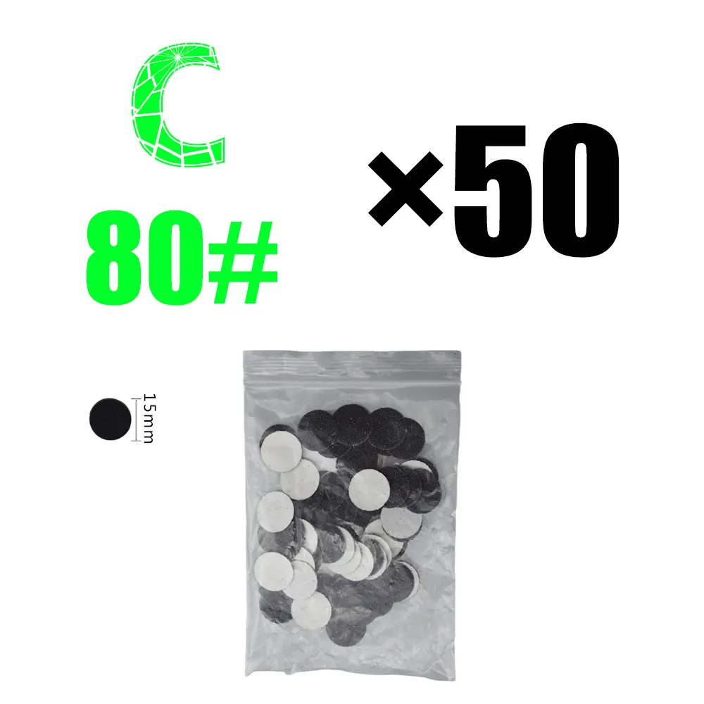 RolinStar Black Sanding paper 100/pcs Pedicure Foot Care Tools 15mm 20mm 25mm nail drill bit Disk disc Salon Calluse Replaceable