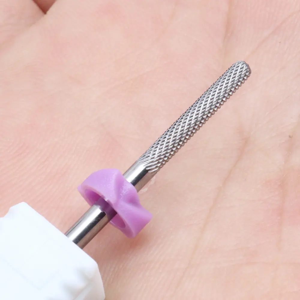 Professional Carbide Nail Drill Bits - 3/32" Fit,Smooth Round Top for Acrylic, Gel & Natural Nails - Odorless Pedicure & Manicur