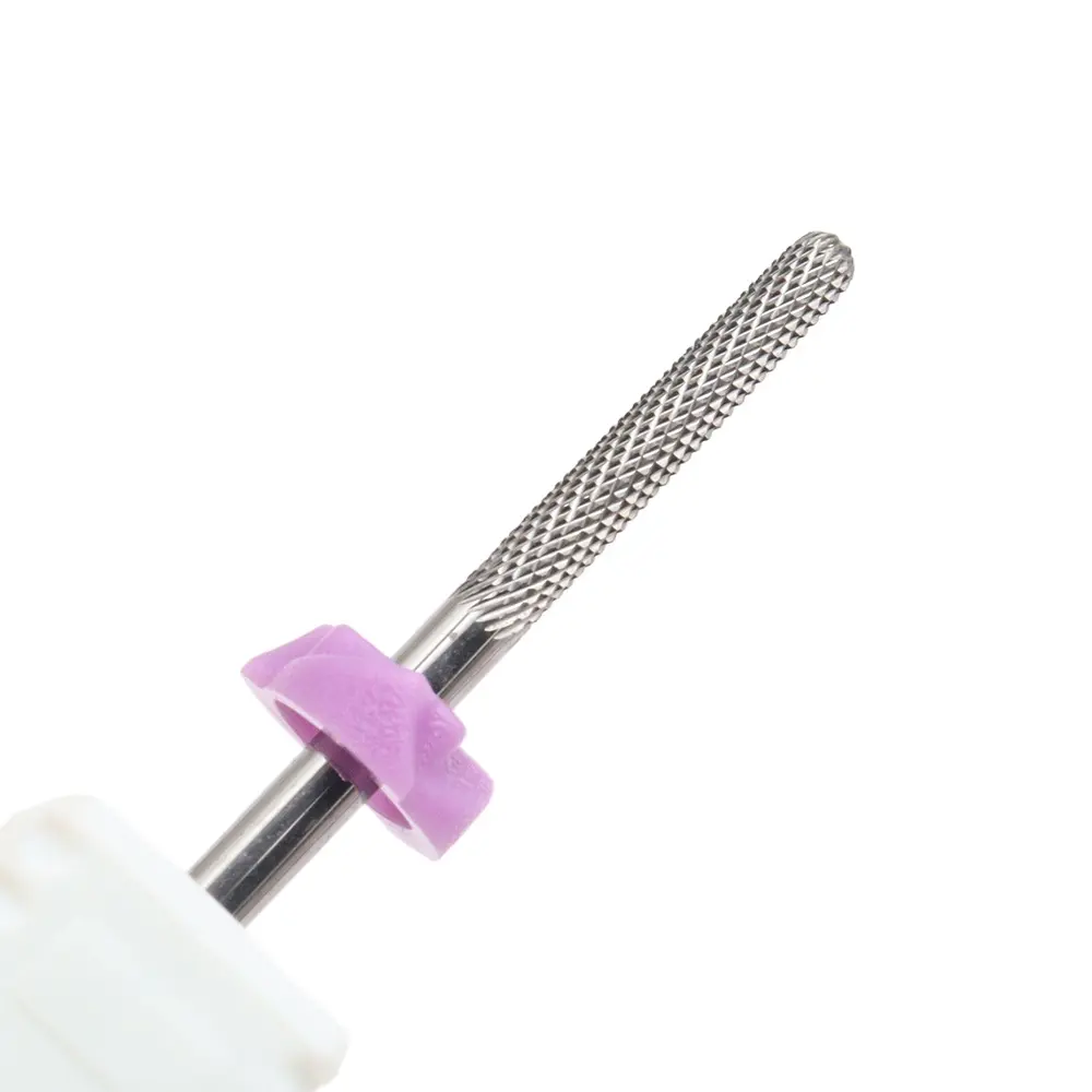 Professional Carbide Nail Drill Bits - 3/32" Fit,Smooth Round Top for Acrylic, Gel & Natural Nails - Odorless Pedicure & Manicur