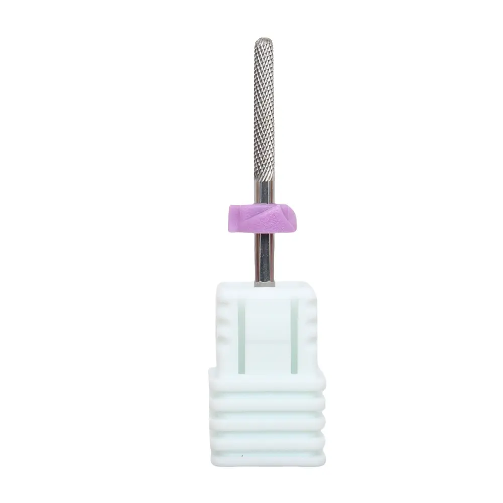 Professional Carbide Nail Drill Bits - 3/32" Fit,Smooth Round Top for Acrylic, Gel & Natural Nails - Odorless Pedicure & Manicur