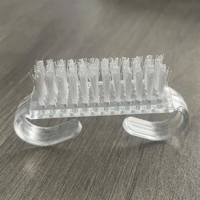 1PC Random Color Dust Remover Nail Art Brush Professional Plastic Dust Dust Nail Brush With Practical Handle Manicure Brushes