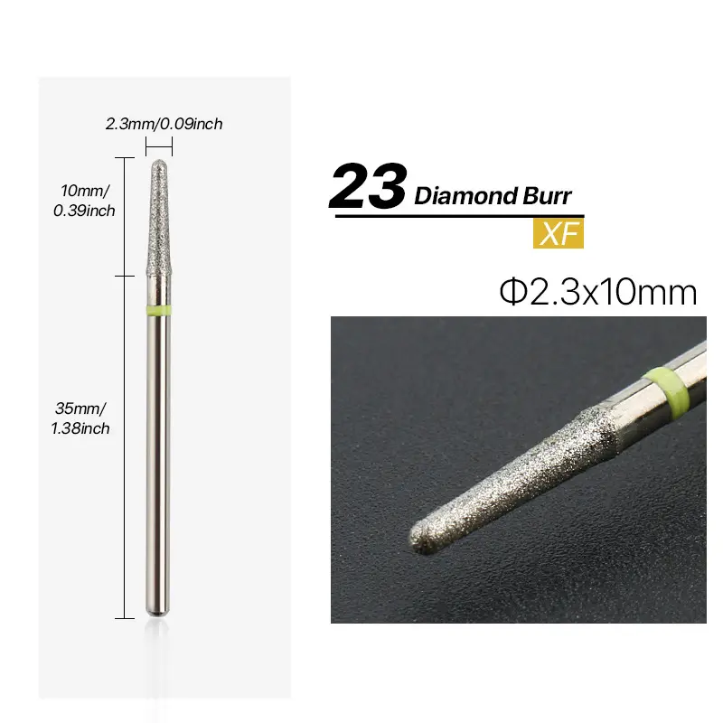 Diamond Milling Cutters For Manicure Beginner Nail Drill Bits Removing Dead Skin On The Edge Of The Nail Tool
