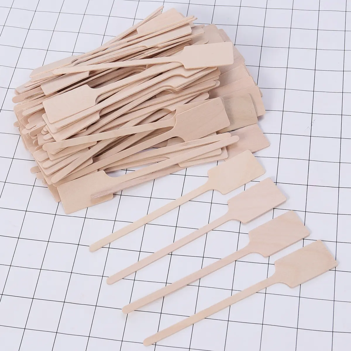 200PCS Wooden Coffee Stirring Sticks Disposable for Espresso Tea Juice Cocktail Martini Swizzle Milk Non Toxic