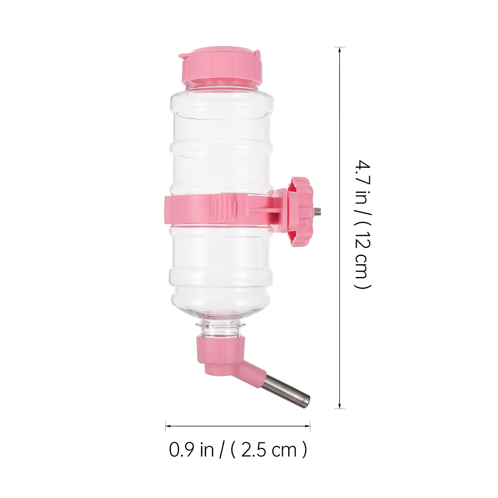 Pet Automatic Drinker 473ml Hanging Water Dispenser Bright Color Simple Design Dog Cat Bird Guinea Pig Pet Supplies
