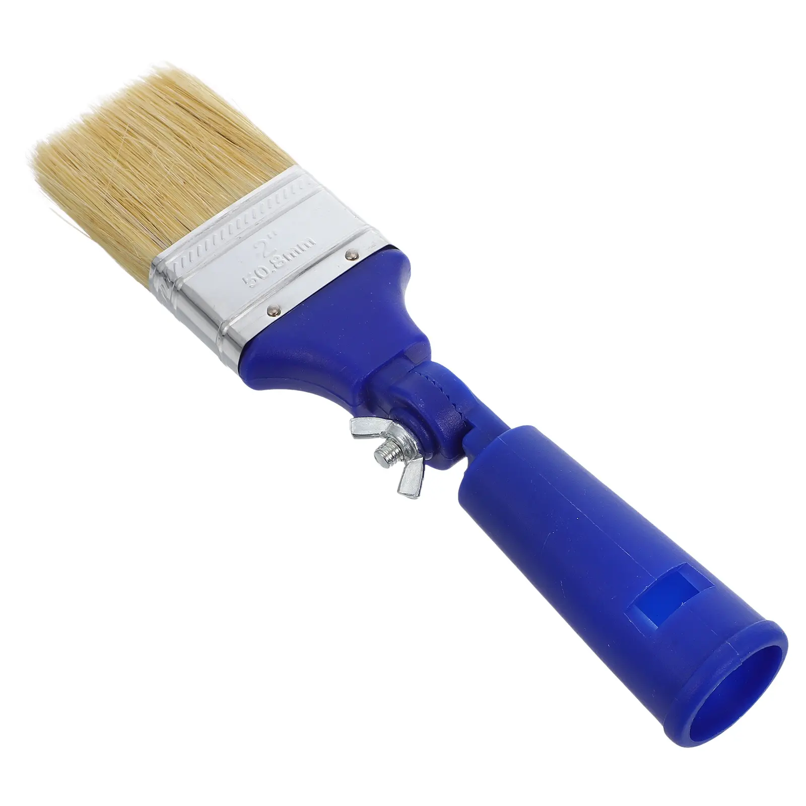 Adjustable Paint Brushes Fine Detail Blue Angled Wire Brick Cleaning Tool Versatile Pigment Compatible Easy Clean Watercolor