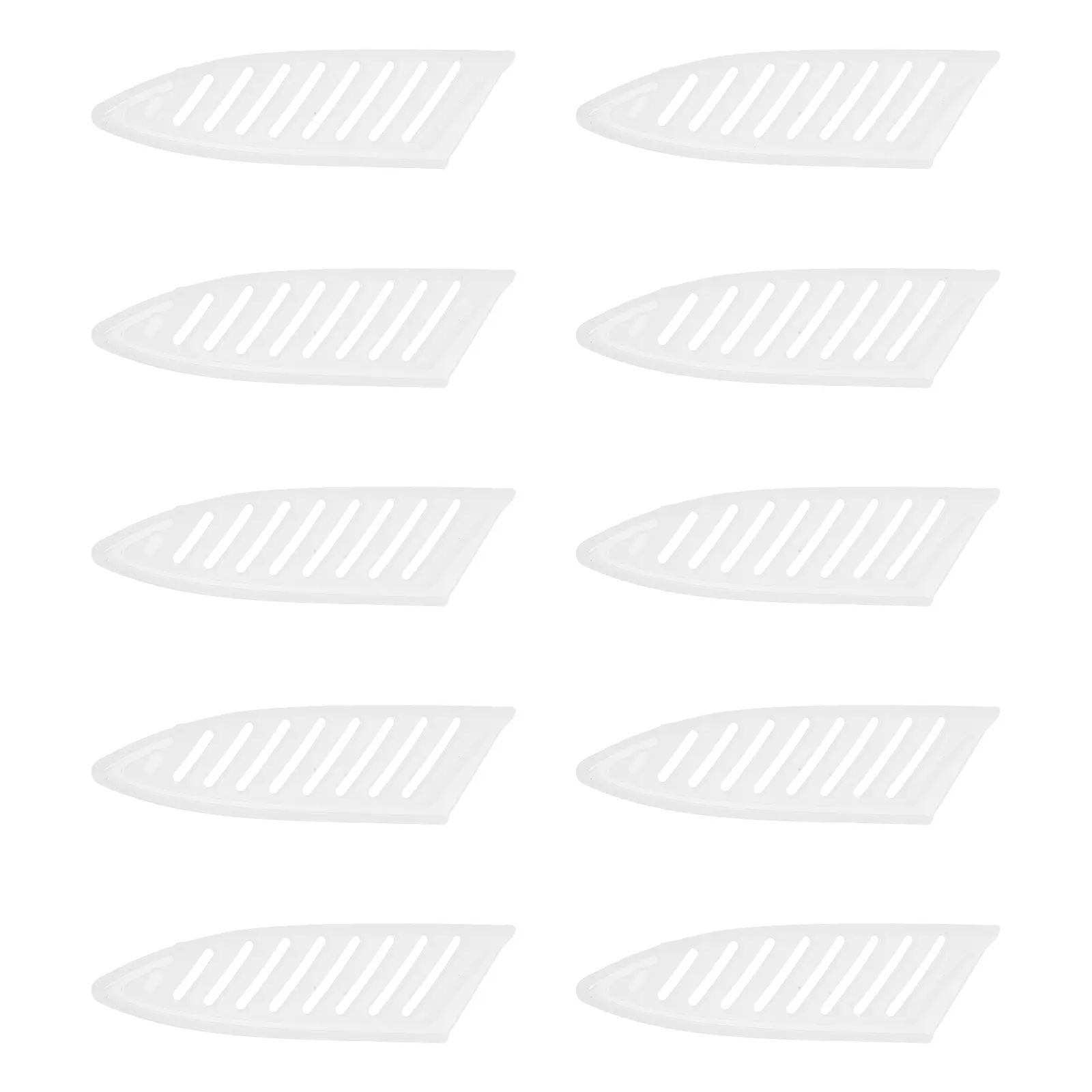 10 Pcs Cutters Covers Protective Sleeve Chef Tip Protector Case Anti-collision Pp Chopping Sleeves