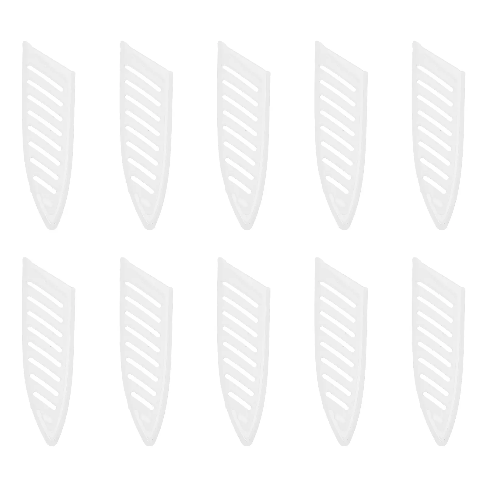 10 Pcs Cutters Covers Protective Sleeve Chef Tip Protector Case Anti-collision Pp Chopping Sleeves