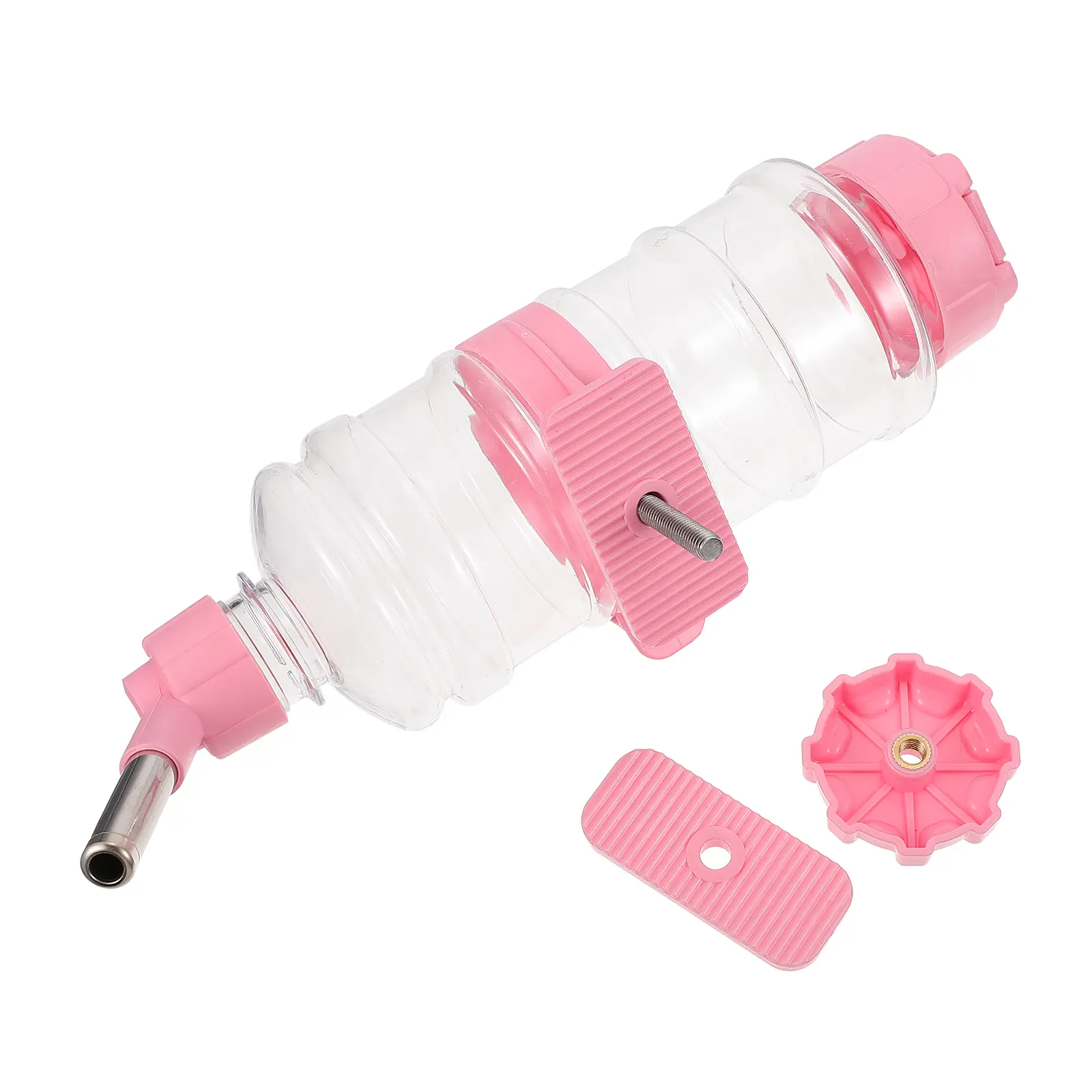 Pet Automatic Drinker 473ml Hanging Water Dispenser Bright Color Simple Design Dog Cat Bird Guinea Pig Pet Supplies