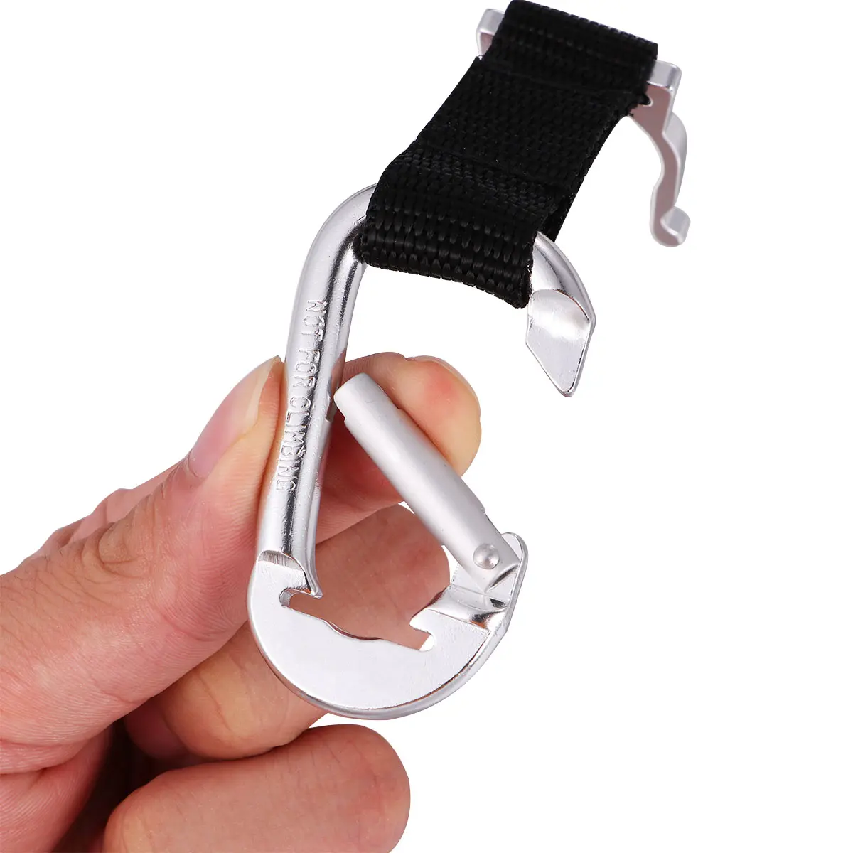 Aluminum Alloy Water Bottle Buckle Portable Bottle Holder Clip Drink Travel Outdoor Hiking Camping Fishing Bike Motorcycle