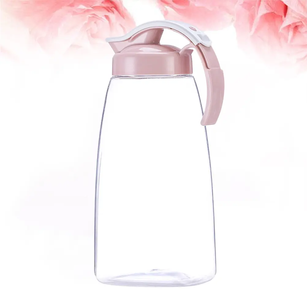 Cold Water Pitcher Food Safe Plastic Large Capacity Beverage Jug Heat Resistant Juice Kettle Kitchen Barware for Family