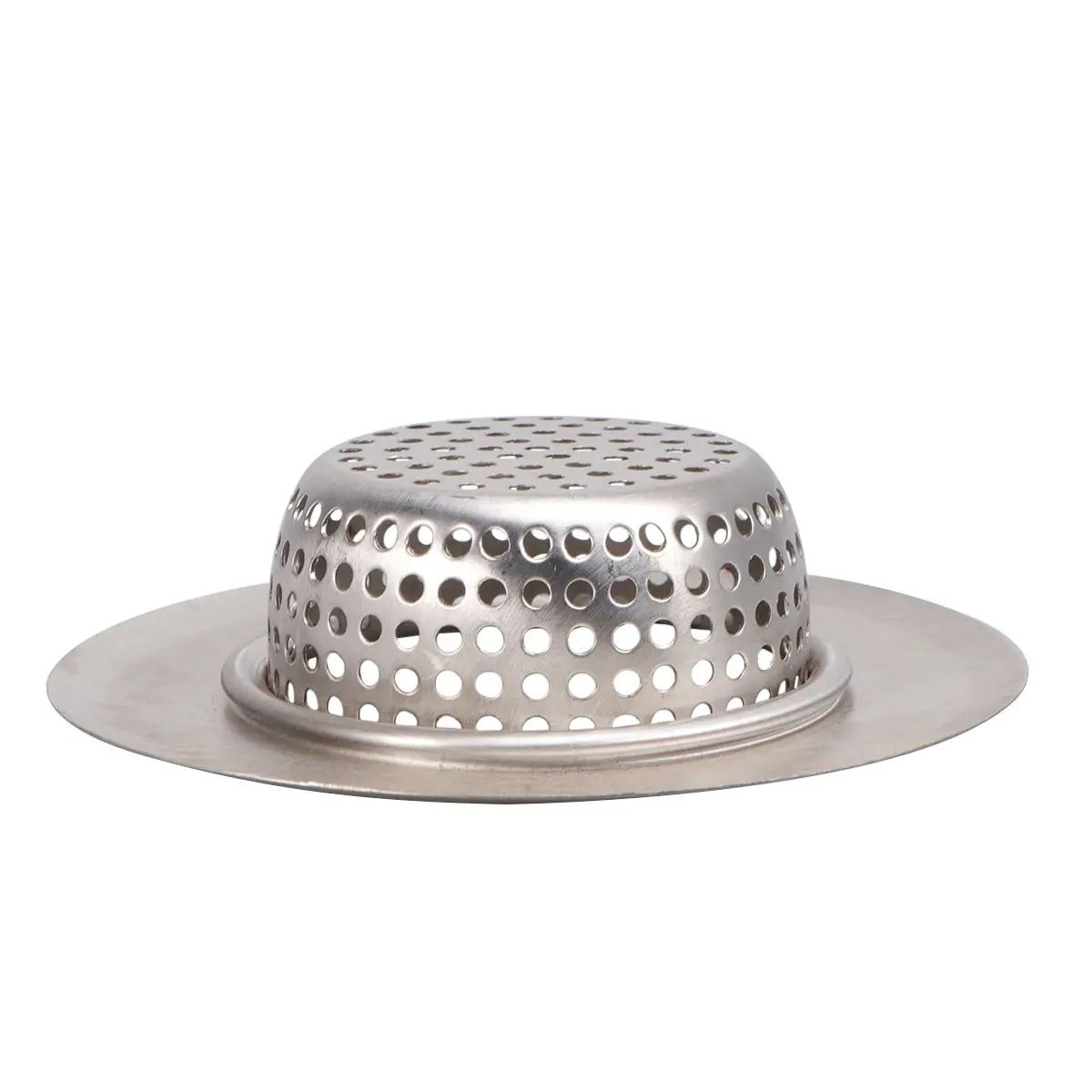 Filter Shower Screen Drain Stainless Steel Sink Strainer Basket Tub for Wash Basin