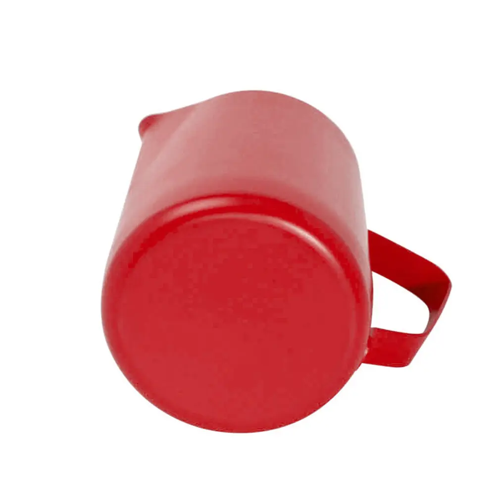 400 Ml Stainless Steel Cup Anti-rust Milk Pitcher Pourer Concentrate Portable for Coffee Pot Red Easy to Clean
