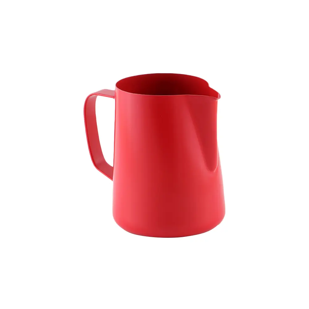 400 Ml Stainless Steel Cup Anti-rust Milk Pitcher Pourer Concentrate Portable for Coffee Pot Red Easy to Clean