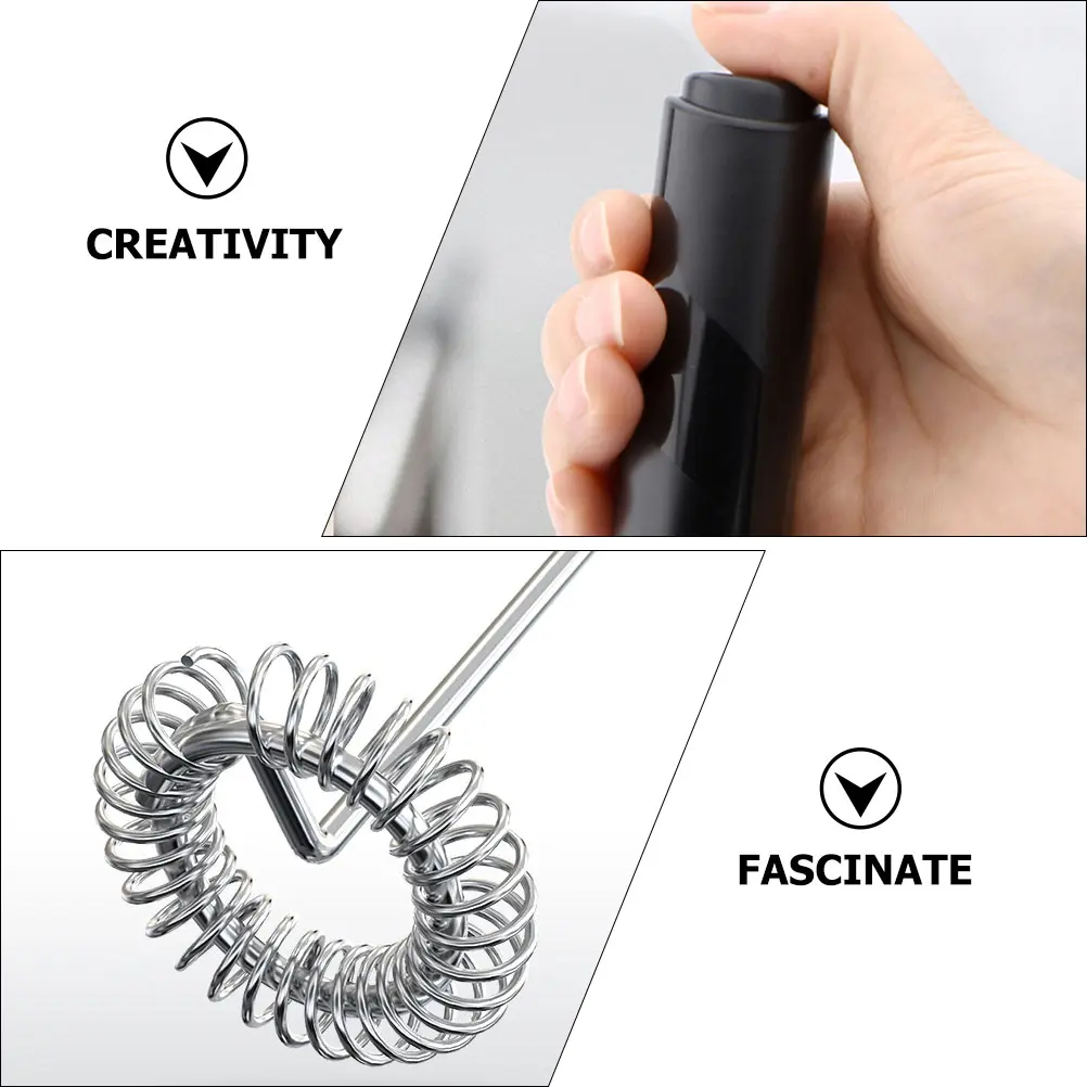 1 set Electric Egg Beater Hand Mixer Kitchen Gadget Small Voice Cream Whisker ABS Stainless Steel Baking Dough Milk Egg Tool