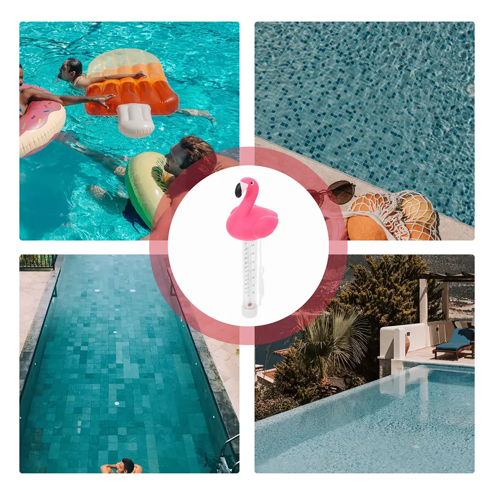 2pcs Pool Thermometer for Swimming Pool Thermometer Hot Tubs Easy Read Temperature Water Celsius Fahrenheit Spa Pond