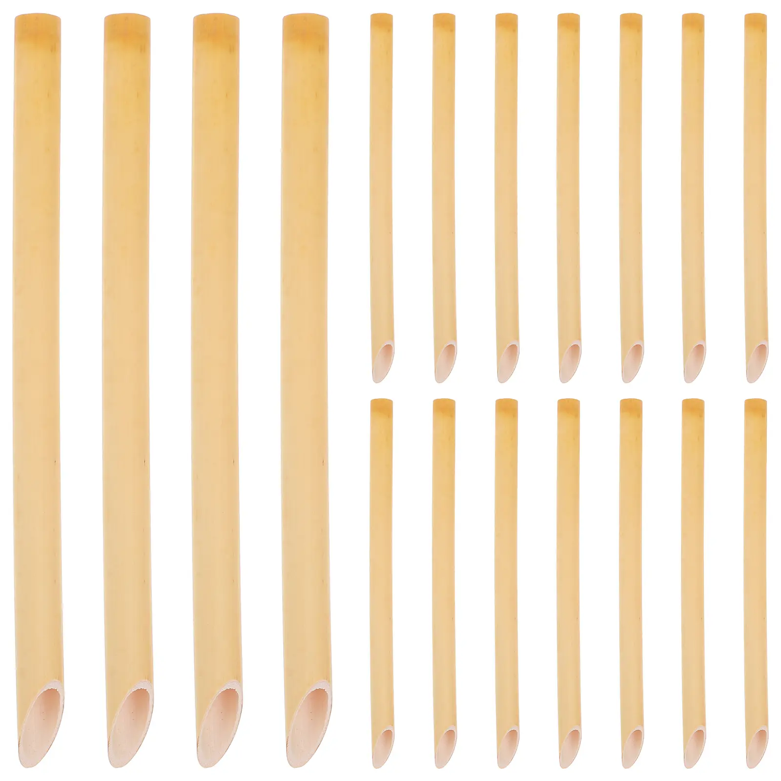 20pcs Reed Bee Tubes Natural Hollow Rod for Beekeeping Pollination DIY Replacement Bees House Supplies Beehive Props