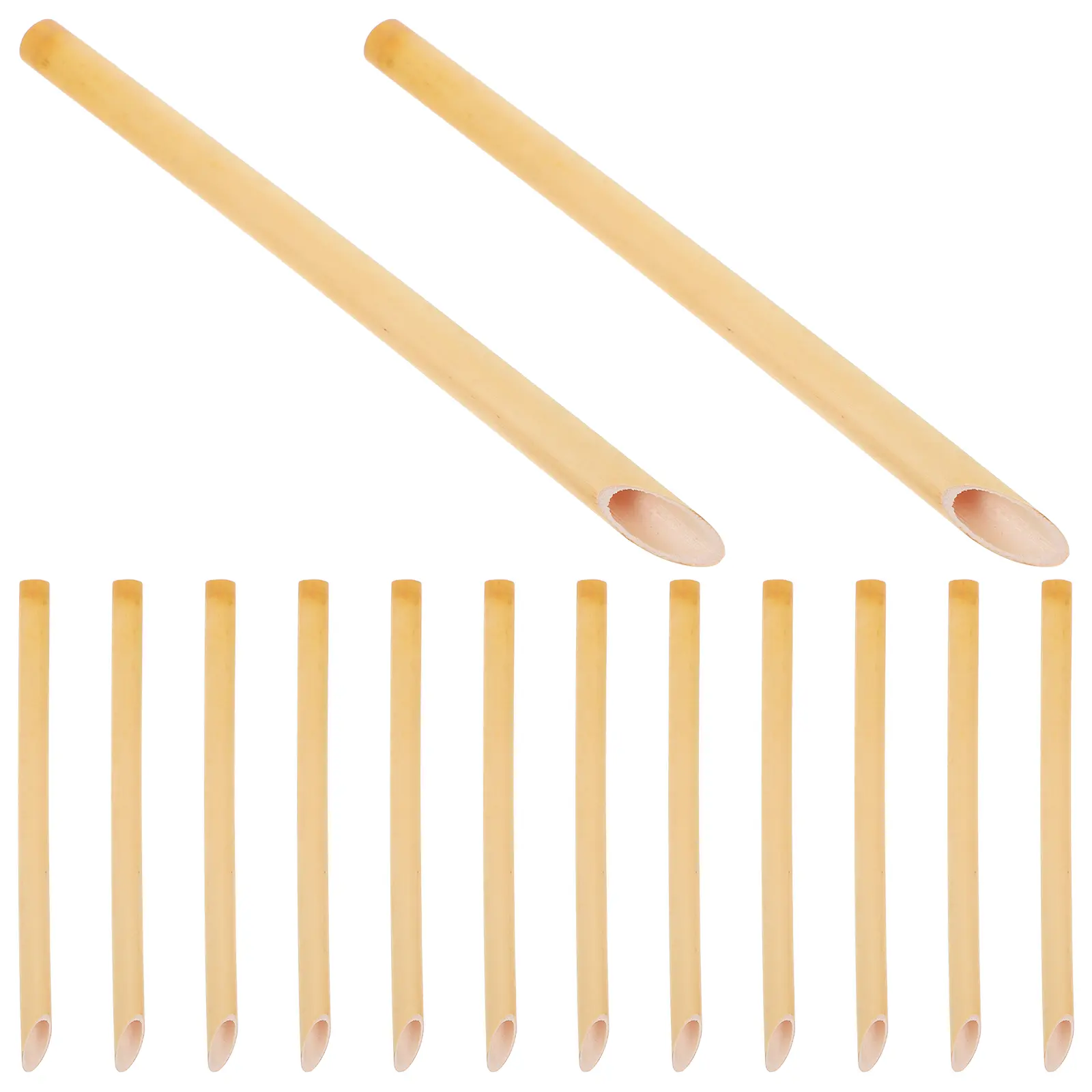 20pcs Reed Bee Tubes Natural Hollow Rod for Beekeeping Pollination DIY Replacement Bees House Supplies Beehive Props