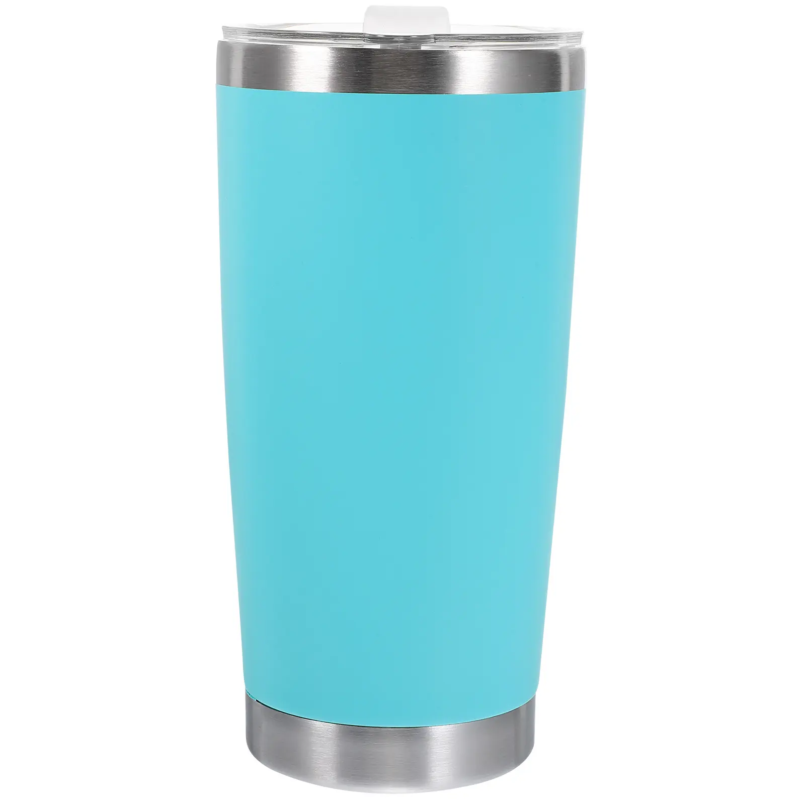 Stainless Steel Insulated Water Cup Portable Vacuum Flask for Travel Car Coffee Mug Blue Lightweight Outdoor Practical