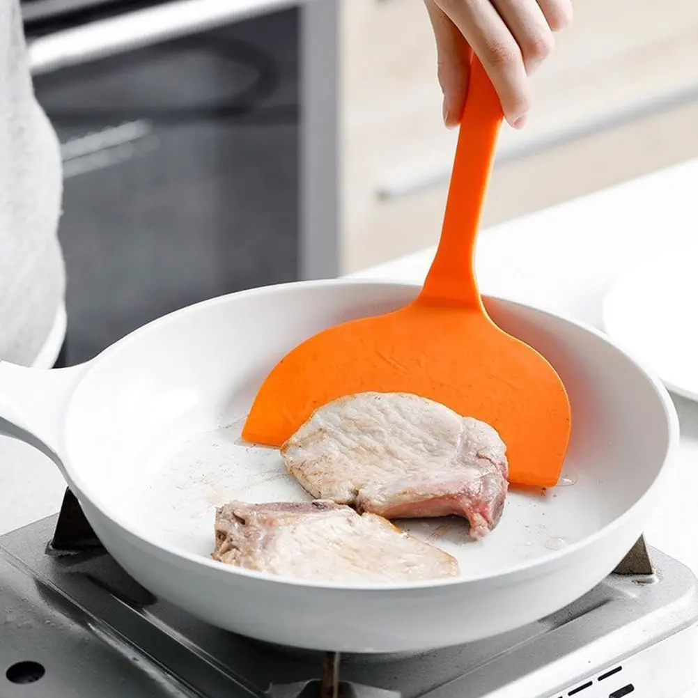 Tamagoyaki Spatula Nonstick Cookware Tool Steak Frying Shovel Kitchen Gadget Wide Pancake Egg Anti Scalding Cooking for Home