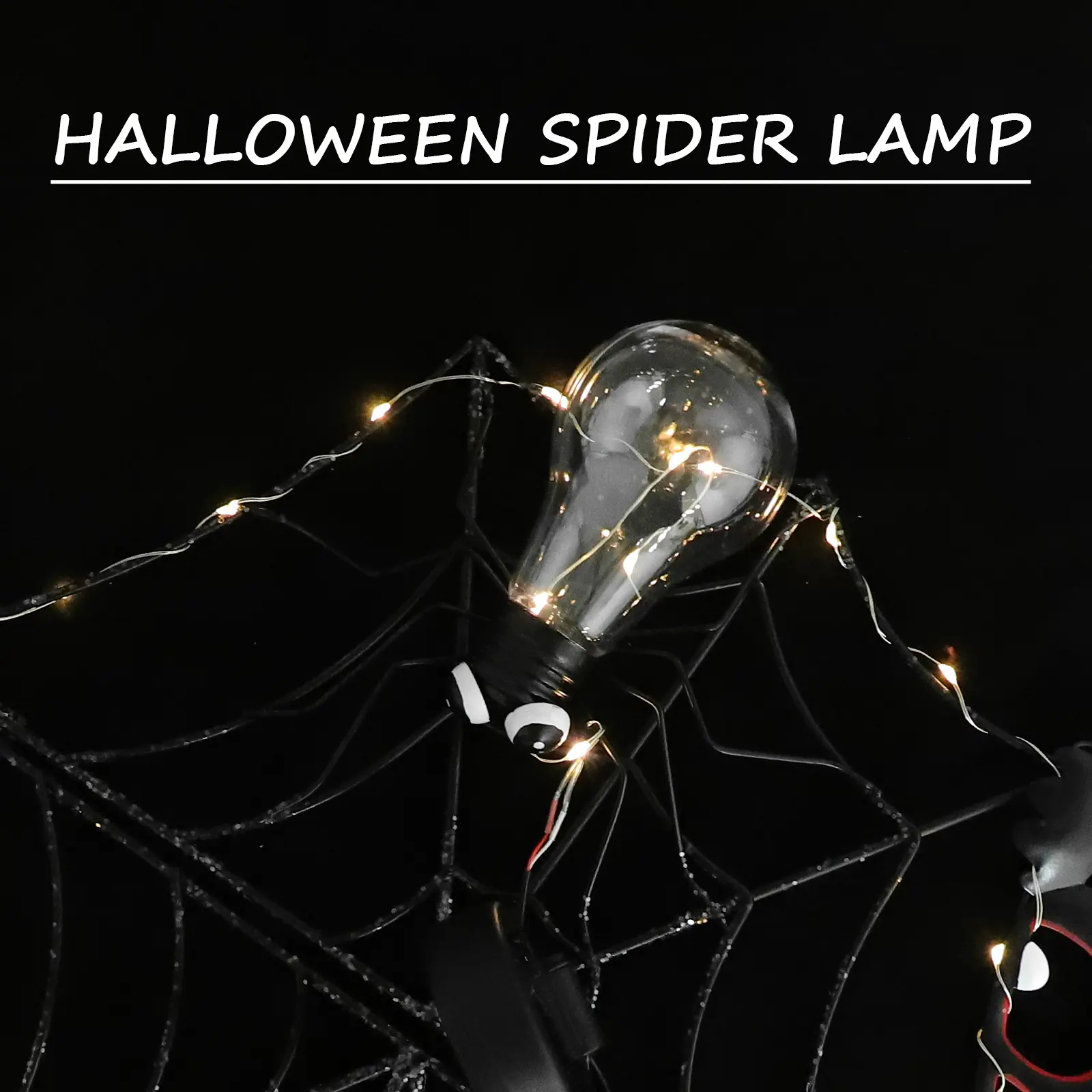 Spiderweb Hanging Durable Plastic Door Front Yard Decor Outdoor Indoor Spider Lights Wall Door Home Embellishment Easy Clean