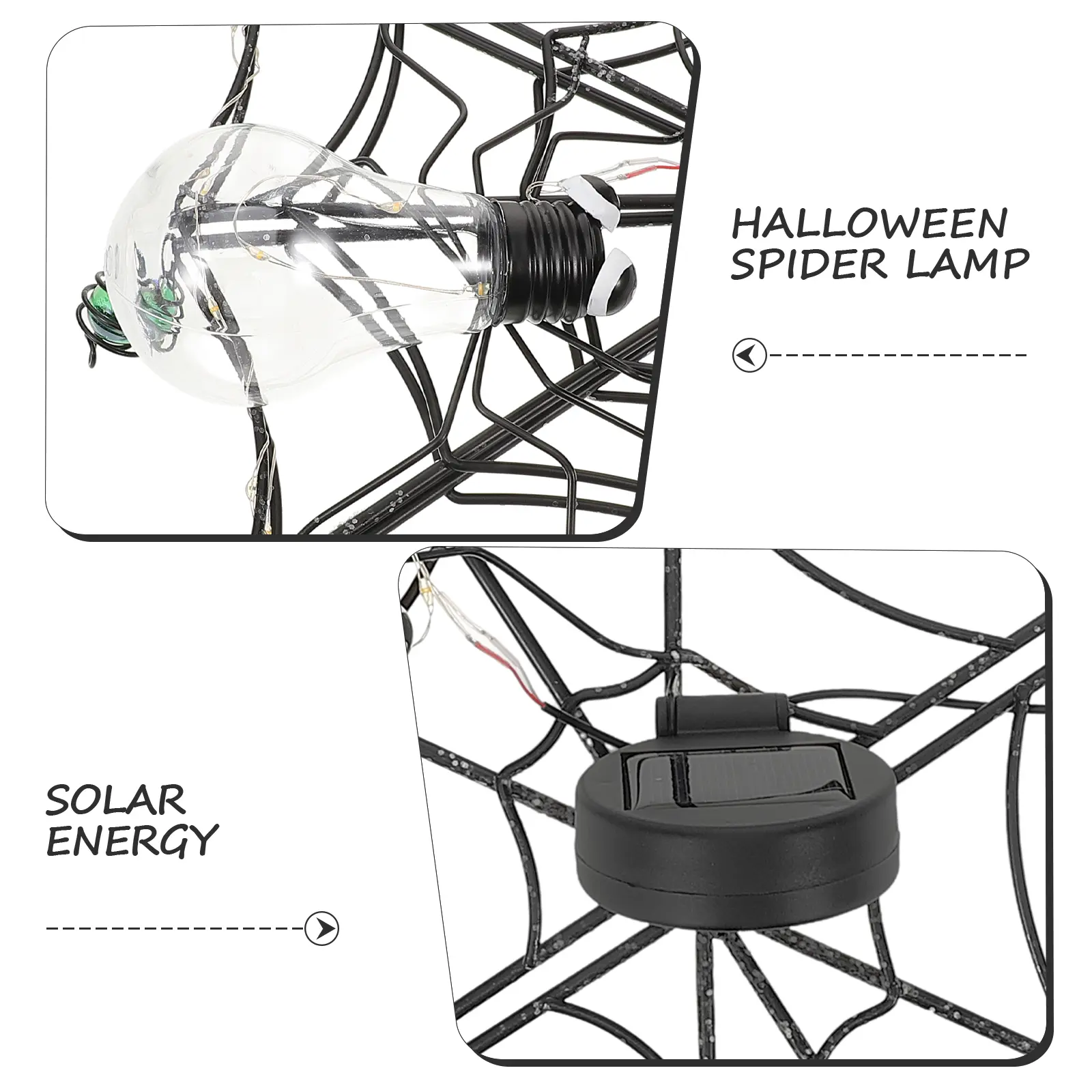 Spiderweb Hanging Durable Plastic Door Front Yard Decor Outdoor Indoor Spider Lights Wall Door Home Embellishment Easy Clean
