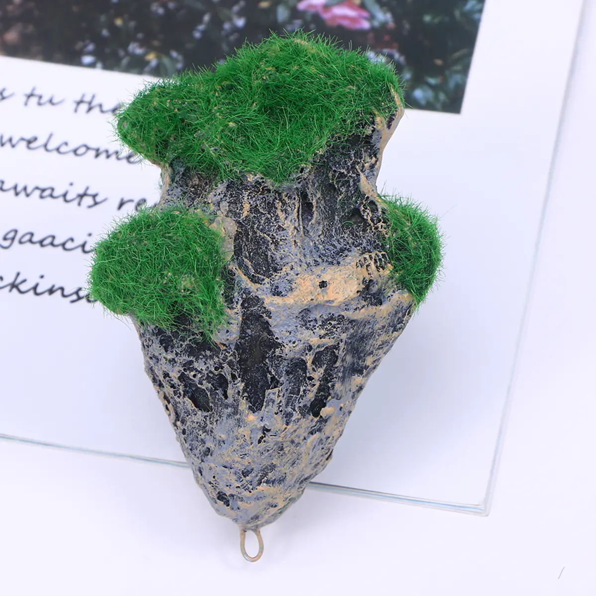 Aquarium Floating Decor Bubbler Decorations Accessories Fairy Stone Artificial Plant Fish Tank