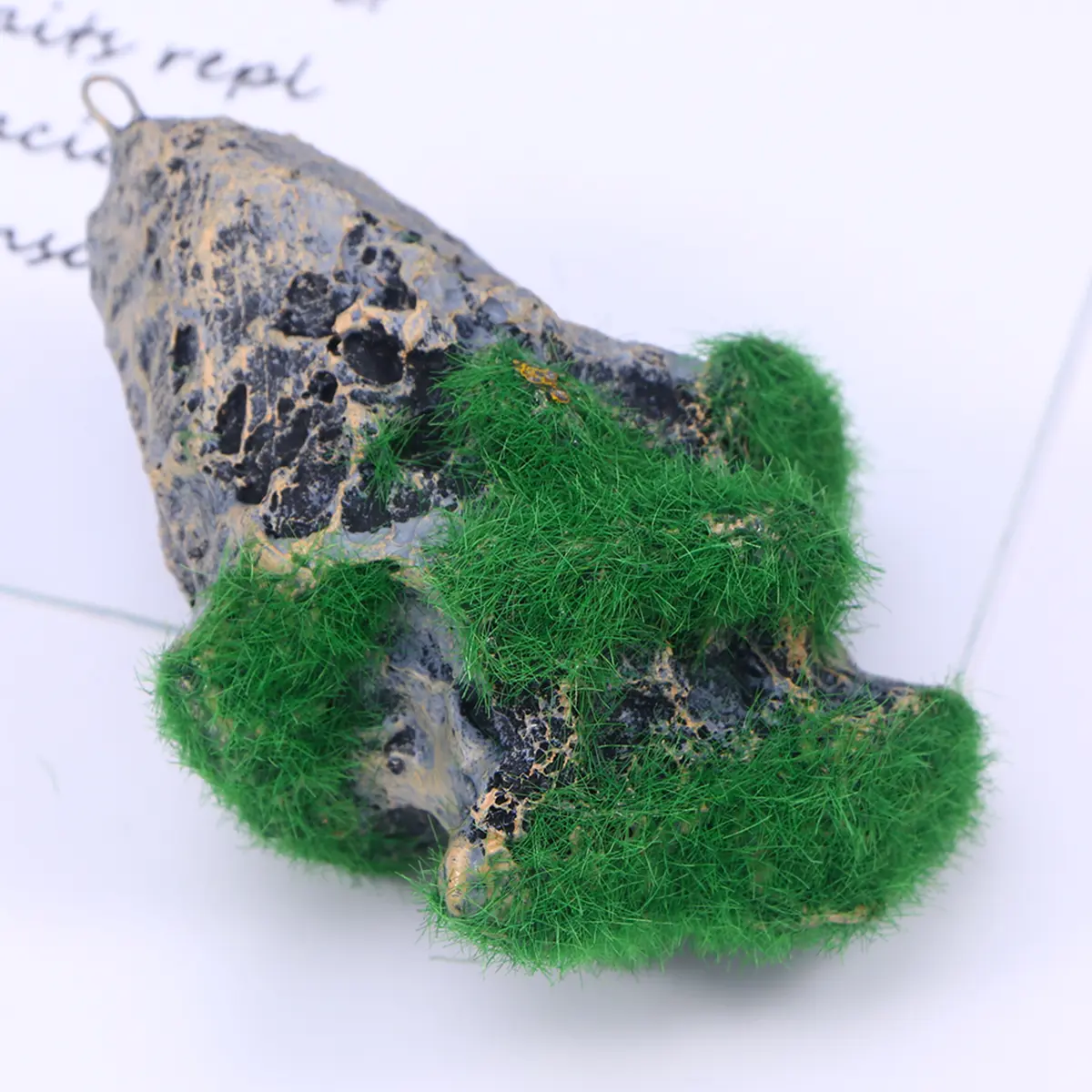 Aquarium Floating Decor Bubbler Decorations Accessories Fairy Stone Artificial Plant Fish Tank
