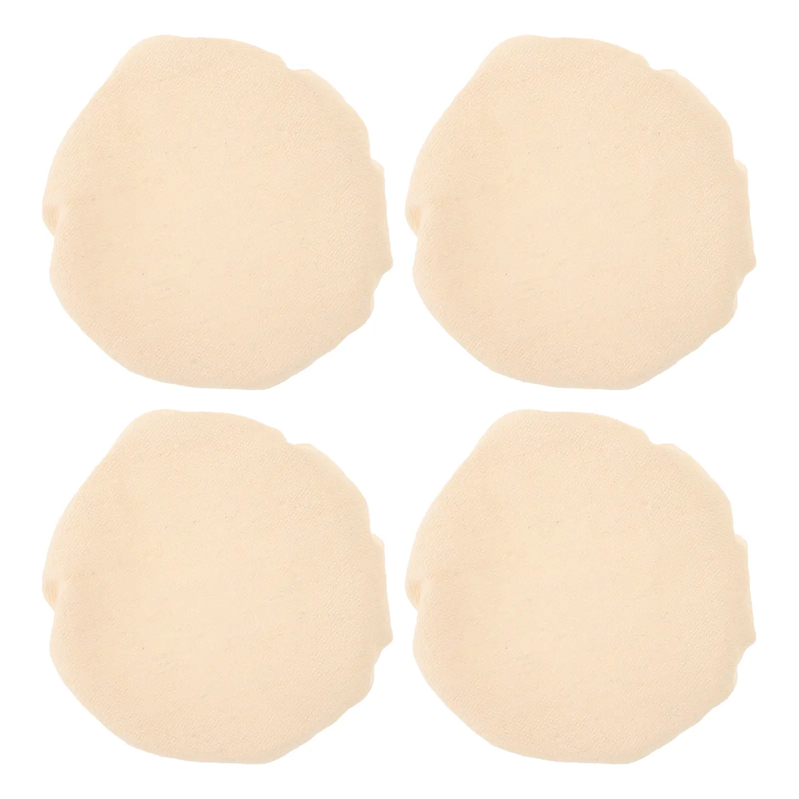 4pcs Cloth Covers for Glass Jars 6-7 5CM Fermentation Proofing Bread Bowls Kitchen Wide Mouth Jar Lids Storage Lids