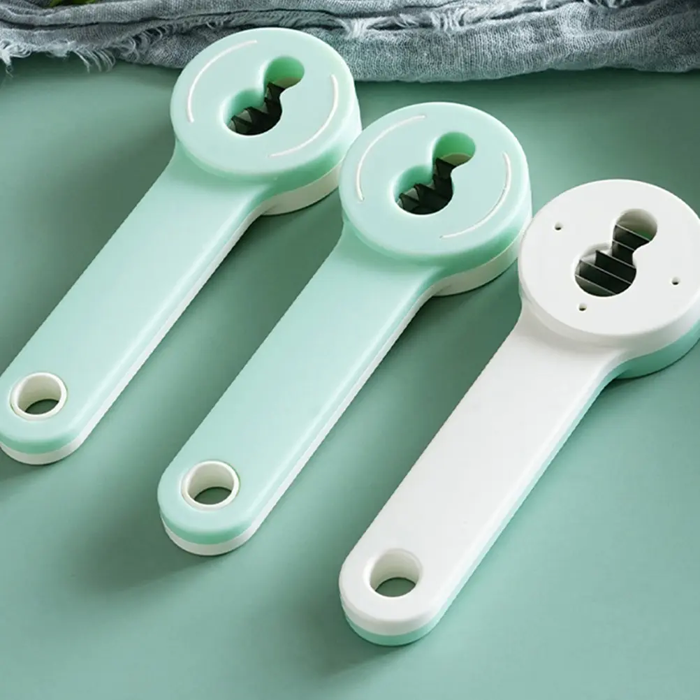 2Pcs Ergonomic Anti Bean Slicer Stainless Steel Multi Purpose Bean Vegetable Shredder Kitchen Tool Bean Slicing Tool