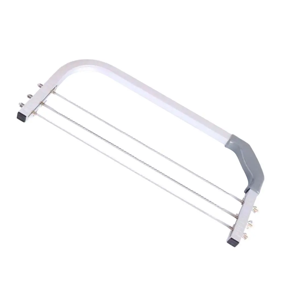 14 Inch Cake Divider Interlayer Slicer Leveler Heavy Duty Stainless Steel Adjustable Professional Cake Leveler 3 Blades
