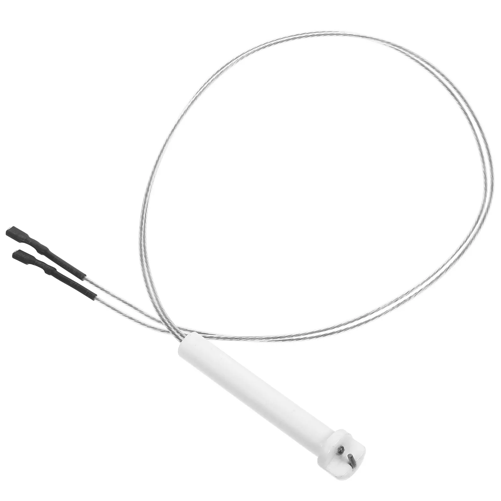 Ceramic Ignition Needle for Commercial Stove Dual Wire Design Universal Furnace Igniters Compatible Grill Wires Durable Ceramic