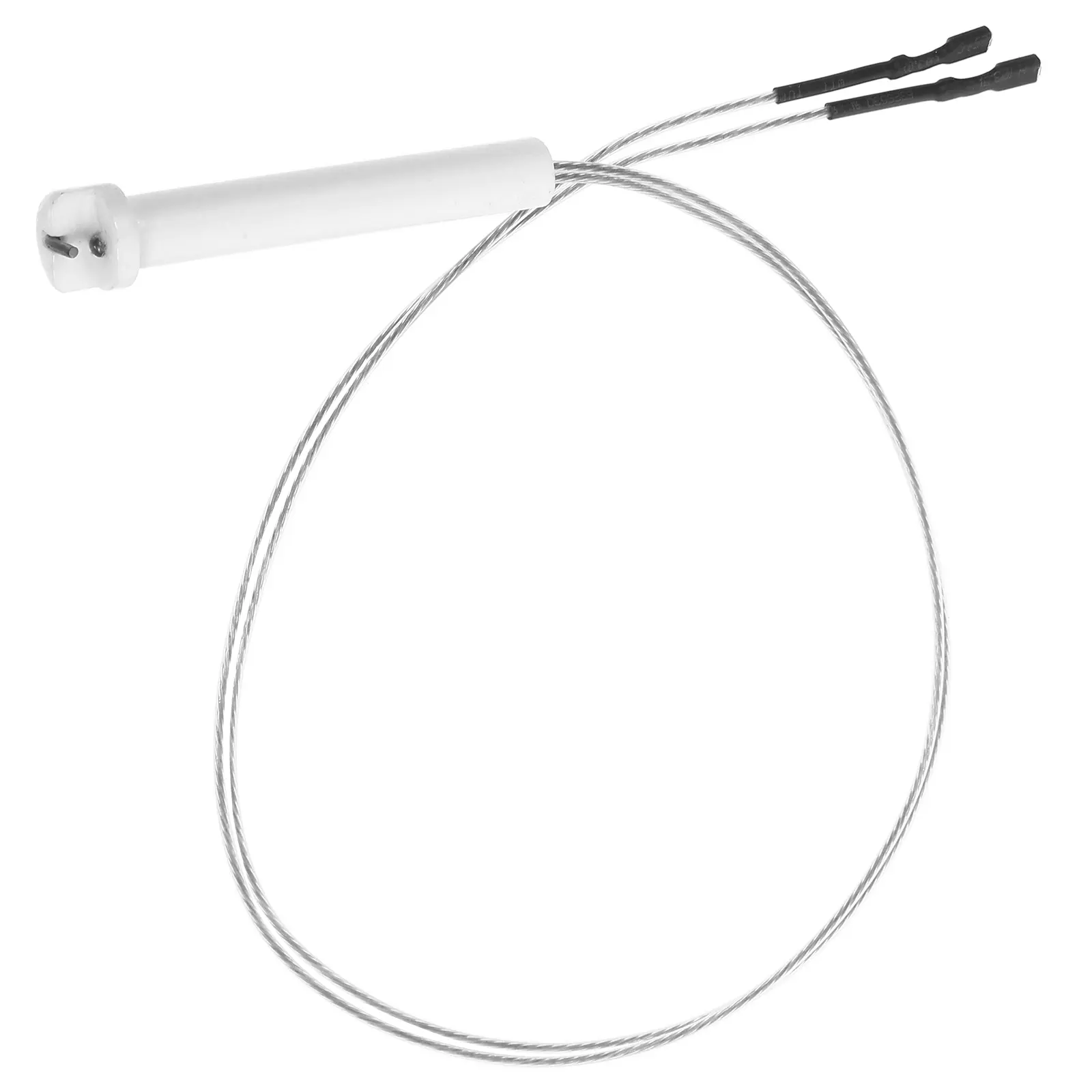 Ceramic Ignition Needle for Commercial Stove Dual Wire Design Universal Furnace Igniters Compatible Grill Wires Durable Ceramic