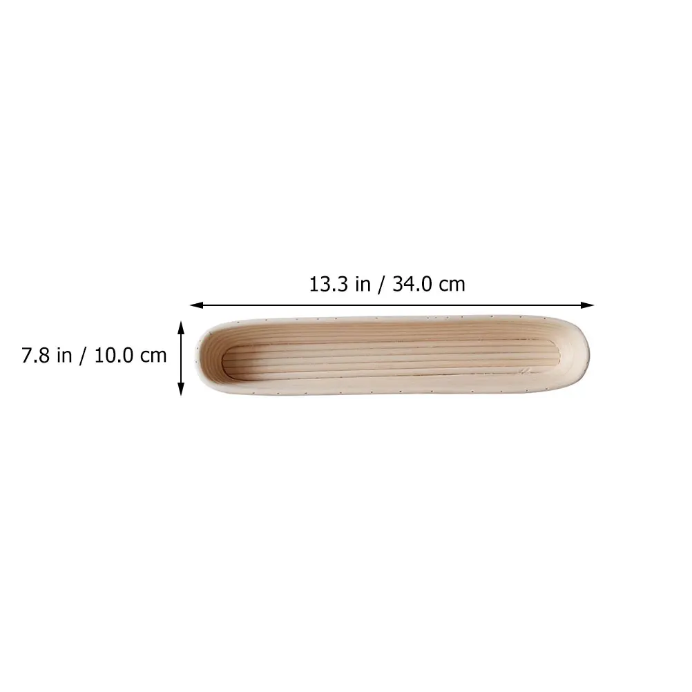 1pc Bread Proofing Baskets Natural Rattan Handwoven Fermentation Bowl Eco Friendly Baking Tools for Sourdough Bread Baking