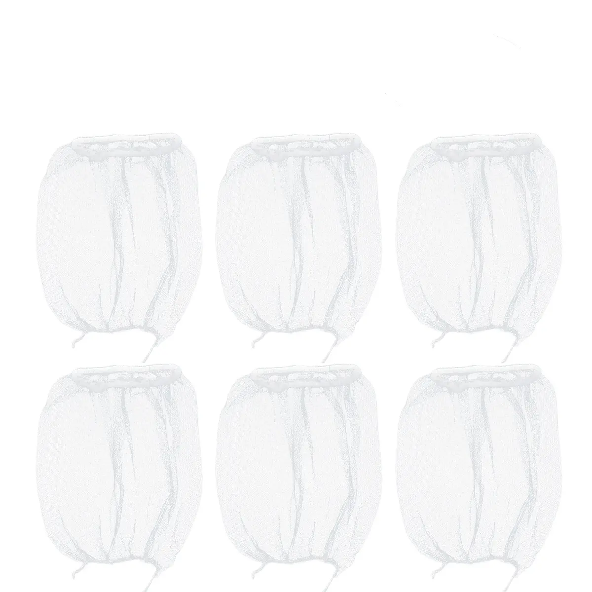 100 Pcs Anti-blocking Filter Bag Sink Strainer Mesh Trash Kitchen Bags Garbage Vegetable Bowl Drain