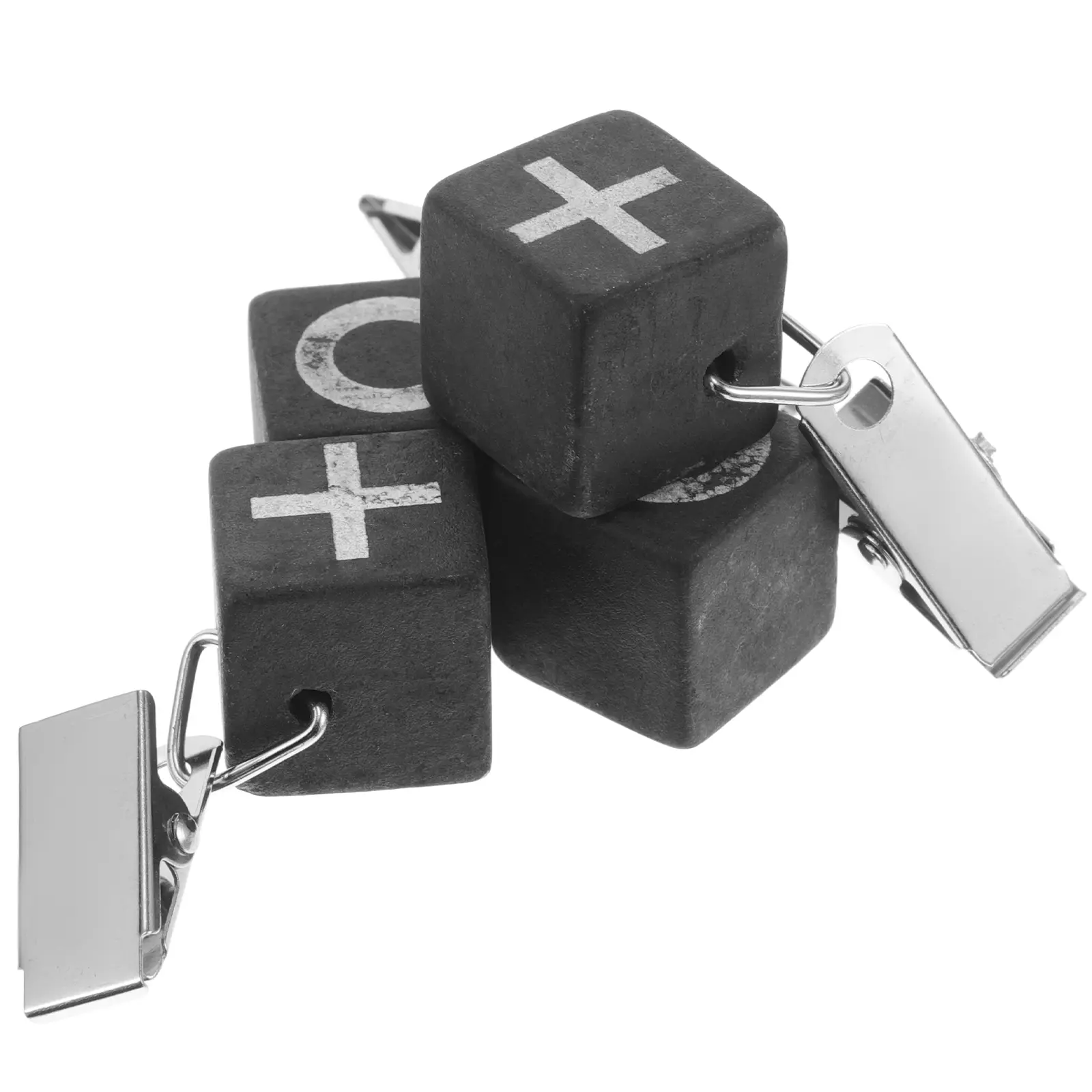 4 Pcs Clips Marble Weights for Square Oval Tablecloths Dress Hanging Windy Days Outdoor Table Cloth Weights Stones