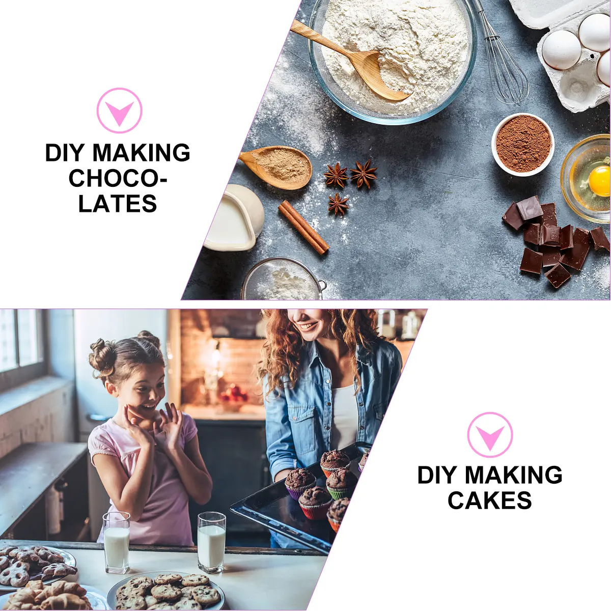 DIY Cake Silicone Baking Molds Pink Girl Child Chocolate Ice Cubes Fondant Diy Cake Baking Molds Reusable Oven Safe