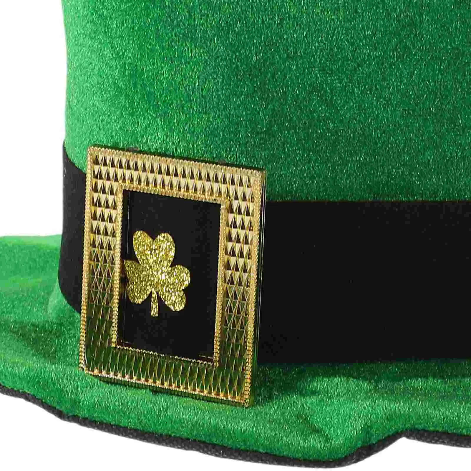 Green Hat Patrick's Day Top Party Decoration Irish Cap Reusable Hats Patricks for Men